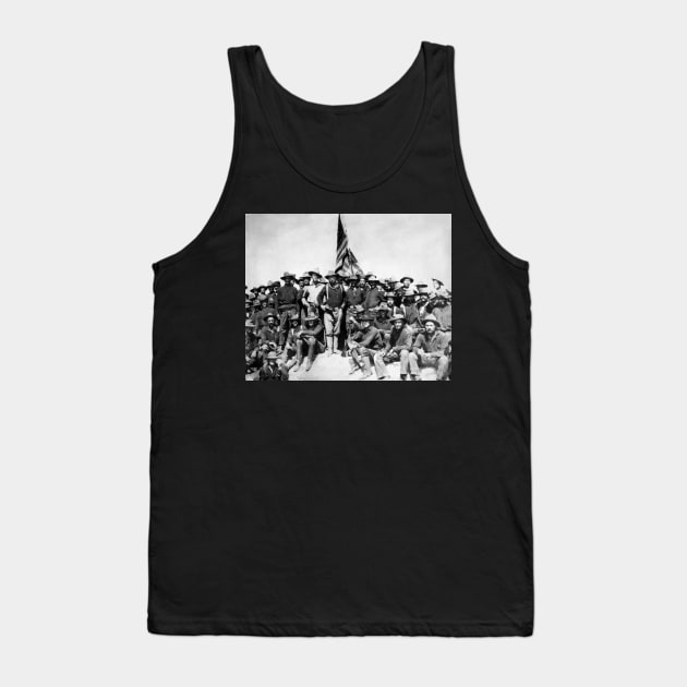 Teddy Roosevelt And The Rough Riders Tank Top by warishellstore